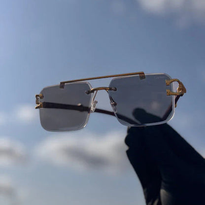 Luxury UV Leopard Photo sun Pattern Glasses