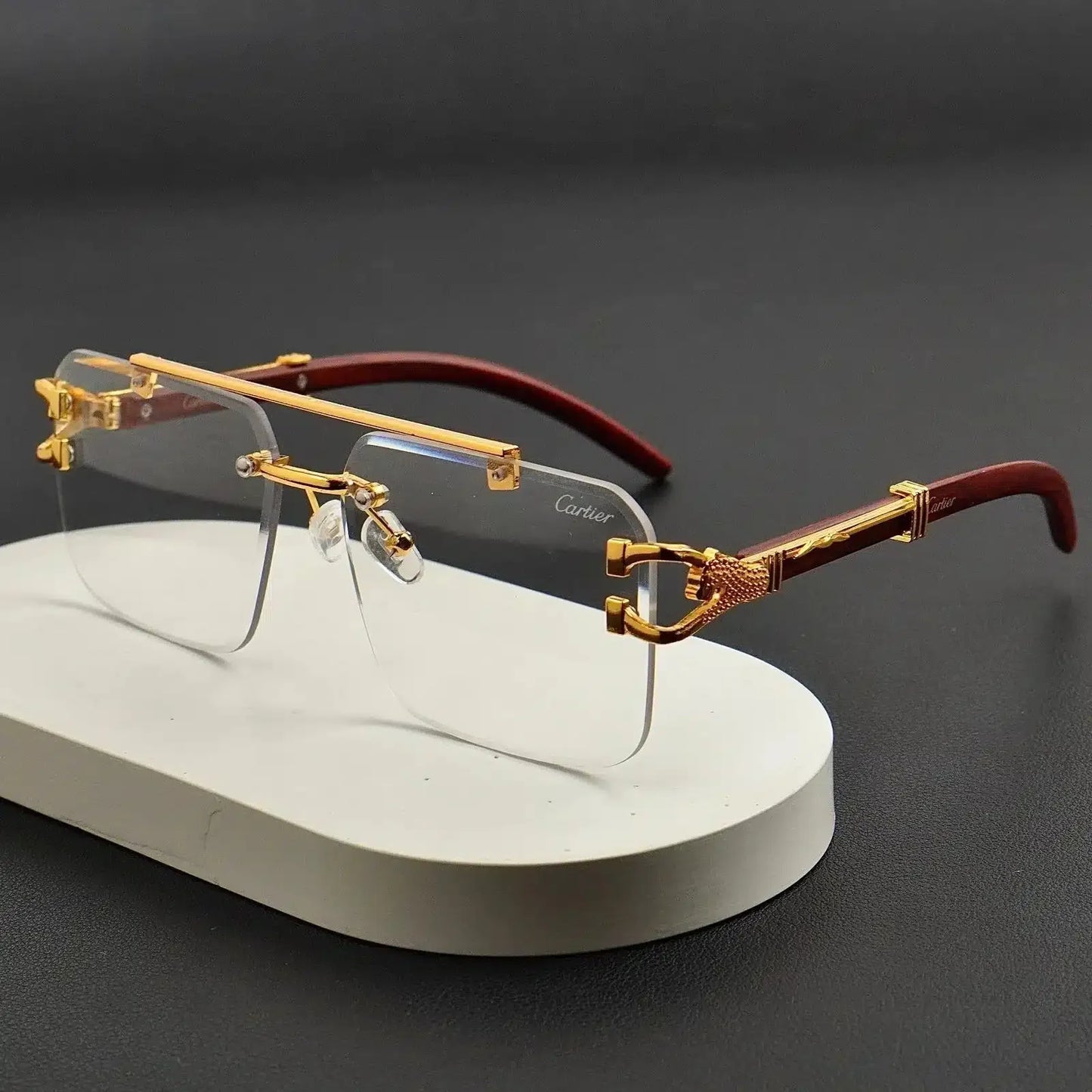 Luxury UV Leopard Photo sun Pattern Glasses